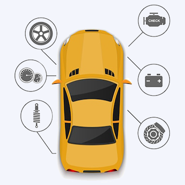 Car specifications sheet from a Vehicle Package
